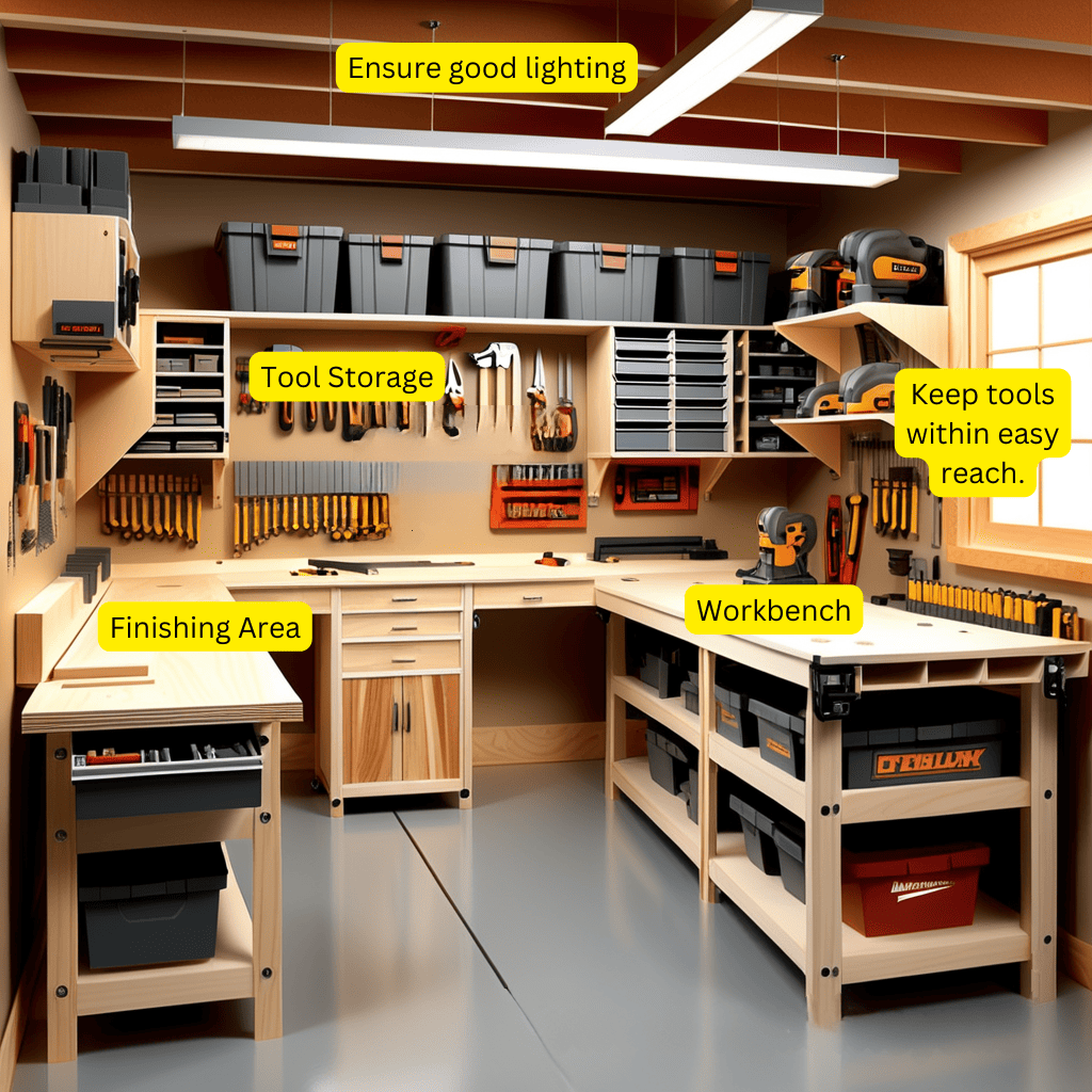 Setting Up Your woodworking workspace