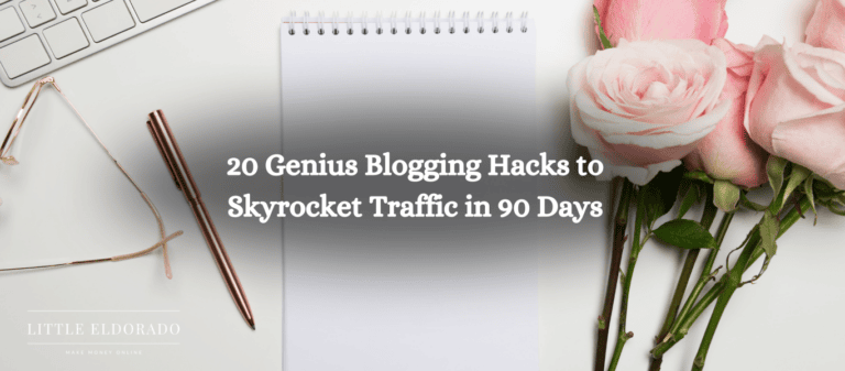 20 Genius Blogging Hacks to Skyrocket Traffic in 90 Days